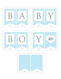 You will receive one pdf file containing 14 pages with the following: Instant Download Blue Elephant Baby Shower Banner Printable Etsy Elephant Baby Shower Banner Baby Shower Banner Boy Baby Shower Banner