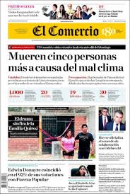Histórica portada del centenario de la independencia del perú, lima 28 de julio de 1921. Portada Viernes 15 De Febrero El Comercio Peru Alnavio