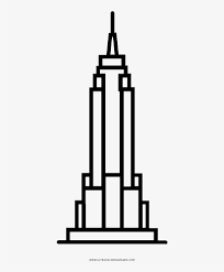 Push pack to pdf button and download pdf coloring book for free. Empire State Building Coloring Page Empire State Building Pixel Art Transparent Png 1000x1000 Free Download On Nicepng