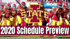 2020 Iowa State College Football Schedule Preview And Early Prediction All Sports Central Youtube