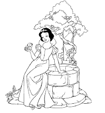 Princesas Disney Para Colorear Con Muestra