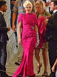 Gaga's appearance in american horror story: American Horror Story Hotel Lady Gaga Filming Ryan Murphy Show People Com