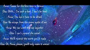 Free Free 251 Frozen Disney Songs Lyrics SVG PNG EPS DXF File