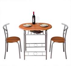 Whether you need more storage space, food prep surface, or dining space, the. Buy Bonnlo 3 Pieces Dining Set Space Saving Breakfast Table Set Table And 2 Chairs Bistro Pub Table Set With Metal Frame And Extra Shelf Storage For Kitchen Dining Room Or Small
