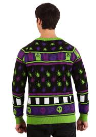 Here are 27 new outfit ideas for fall. Fun Wear Beetlejuice It S Showtime Adult Halloween Sweater Walmart Com Walmart Com