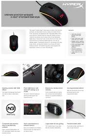 Gaming Accessories Gaming Mice Hyperx Pulsefire Surge Rgb Gaming Mouse Hachi Tech
