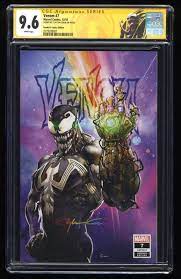 Venom #7 CGC NM+ 9.6 Signed SS Clayton Crain Frankie's Comics Variant |  Comic Books - Modern Age, Marvel, Venom, Superhero / HipComic