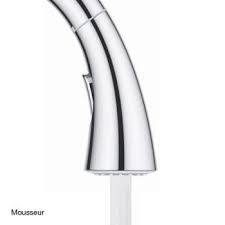 Grohe Zedra Single Lever Kitchen Mixer 1 2 With Pullout Spray Chrome Kitchen Mixer Sink Faucets Grohe
