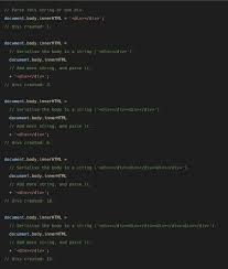 Innerhtml property can also be used to examine. Jake Archibald On Twitter Avoid Appending To Innerhtml