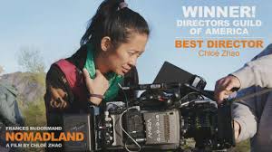 Chloé zhao, the winner of the golden globe 2021, sending her greeting in chinese. å¾®åšæœç´¢