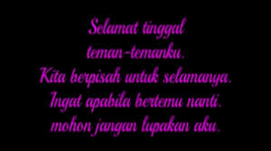 Maybe you would like to learn more about one of these? Lirik Lagu Perpisahan Smp Harlos