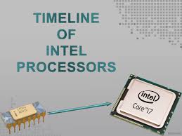 Timeline Of Processors