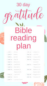 The bible is focused on one person (christ) yet sometimes when reading particular books, it can become the authors do a good job of summarizing each book of the bible which gives the reader a focus when reading a particular passage. 30 Days Of Gratitude Bible Reading Plan 2 True And Faithful