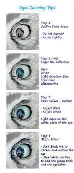 Eye colors depend on how much pigment resides in the iris — the eye structure that surround the pupil if you notice anything unusual about your eye color or your adult eye color changes, see an eye. A Downloadable Guide To Coloring Grayscale Eyes Feathers Grayscale Coloring Books Grayscale Coloring Book Art Drawings