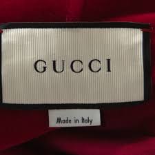 We pride ourselves on being ahead of the trend. Gucci Red Velvet Dragon Applique Hoodie L Gucci Tlc