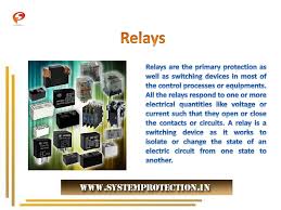 A distance relay uses both current and voltage. Different Types Of Relays Ppt Download