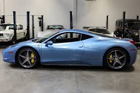 Variations of the supercar include the retractable hard top and the speciale. Used 2012 Ferrari 458 Italia For Sale 152 995 San Francisco Sports Cars Stock P2020110
