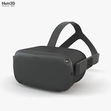 3d Model Of Oculus Quest In 2020 3d Model Model Oculus