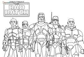 Improve your homeschooling history lessons on world war ii with these free printable worksheets, vocabulary lists, crosswords, and coloring pages. Star Wars The Bad Batch Coloring Pages New Pictures Free Printable