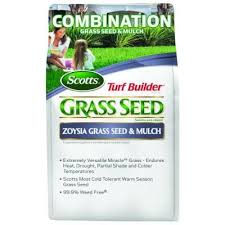Turf Builder 5 Lb Zoysia Grass Seed And Mulch Home Depot Mulch