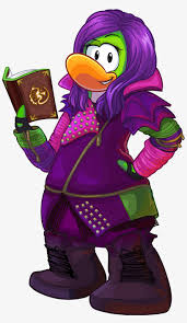You are leaving the club penguin rewritten website, and are about to go to where different terms of use and privacy policy will apply. Descendants Party Mal Club Penguin Mal Free Transparent Png Download Pngkey