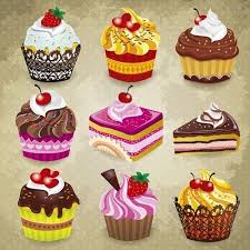 Epingle Par Celismer Pena Sur Ntekor Gia Ta Glyka Mas Illustration Gateau Gateau Dessin Illustration Dessert