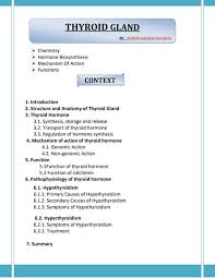 Image result for Thyroid Function Summary
