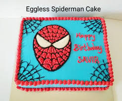 spiderman cake spiderman cake eggless cake eggless