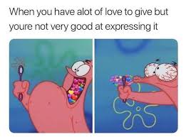 Well That S A Lot Of Love To Give Heart Emoji Memes Know Your Meme The animated comedy series tells about the adventures of 🧽 spongebob squarepants, which lives on the bottom of the pacific ocean in the fictional spongebob squarepants facts: heart emoji memes