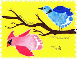 Bird Crafts For Toddlers Expert Advice On Getting The Most Out Of Arts And Crafts Footprint Art Handprint Art Toddler Art