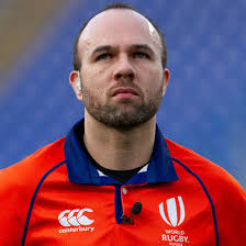 Mike Adamson flying flag for Scottish referees