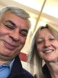 Look who I bumped into today at the church coffee morning. The late Mr  Thomas's son who taught RE at Coopers and died suddenly of a heart attack  at just 52.