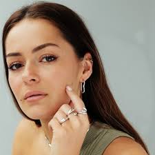 Water Drop Ring In Silver