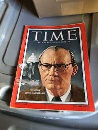Time Magazine Senator John McClellan May 27, 1957