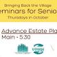Senior Seminar: Advance Estate Planning event image