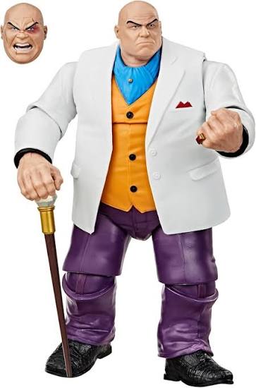Amazon.com: Marvel Hasbro Legends Series 6-inch Collectible Kingpin Action  Figure Toy Vintage Collection : Toys & Games