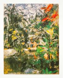 Anthony Eyton Ra The Bridge Rainforest Eden Royal Academy Of Arts Garden Painting Monet To Matisse