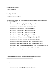 We did not find results for: Minecraft Crash Report Java Virtual Machine Computers