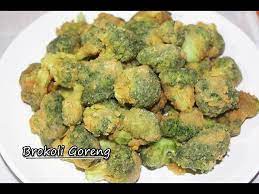 Tambahkan air sedikit demi sedikit sampai membentuk adonan cukup encer. Resep Praktis Brokoli Goreng Enak Dan Gurih Youtube