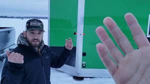 On the Ice with Ice Forts 2020 Yetti Angler Extreme Green & Black 6.5' x  12' Lightweight Aluminum - YouTube