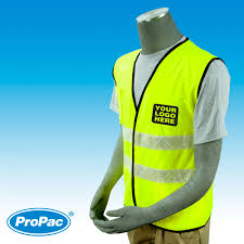 Whichever method you choose, rest assured texas america safety company can provide the look and style of custom safety vest you are looking for. Safety Vest Sized Neon Custom Imprint Propac Usa