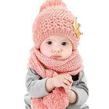 Datework Hat Scarf Cute Baby Kids Girls Boys Warm Wool Https Www Amazon Com Dp B017w86r86 Ref Cm Sw R Pi Baby Winter Hats Boys Winter Hats Baby Winter