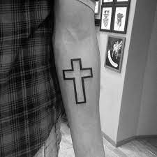 Perhaps the cross tattoo on your wrist is there purely for aesthetic purposes. Forearm Cross Tattoo Cross Simple Tattoos Simple Tattoos Momcanvas