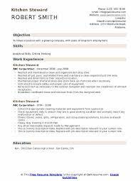 Wttc is a non profit organisation spearheading the growth of the private travel & tourism sector. Kitchen Steward Resume Samples Qwikresume
