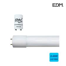 led tube t8 18w 1600lm 6500k cold light eq 36w edm edm product