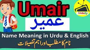 Umair عمیر Name Meaning In Urdu Hindi Umair Name Ka Matlab Kya Hai Umair Naam Ki Meaning Youtube