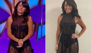 The presenters, who stepped in for holly willoughby and phillip schofield whilst they were on holiday each showed off their personal style in two very different affordable ensembles. Davina Mccall 53 Stuns Masked Singer Fans As She Exposes Big Pants In Racy Sheer Dress Celebrity News Showbiz Tv Express Co Uk
