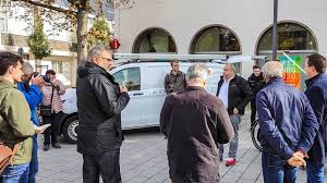 Zu sehen ist dort der neue standort des tiefbauamtes auf dem gelände der edg. Handwerker Senden Notsignal Betriebe Fordern Stellplatze In Der Innenstadt Chilli Freiburg Stadtmagazin