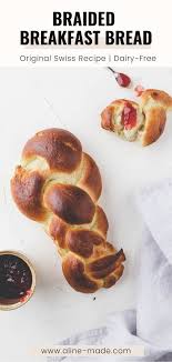 Vegan Zopf Bread Swiss Braided Bread Recipe Aline Made In 2020 Food Recipes Bread Calories