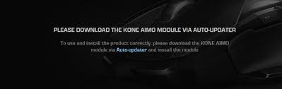 The kone aimo remastered is, in my opinion, second to none. Kone Aimo Module Updater Problem Roccat